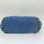 FENDI Tote Bag Leather Blue55431
