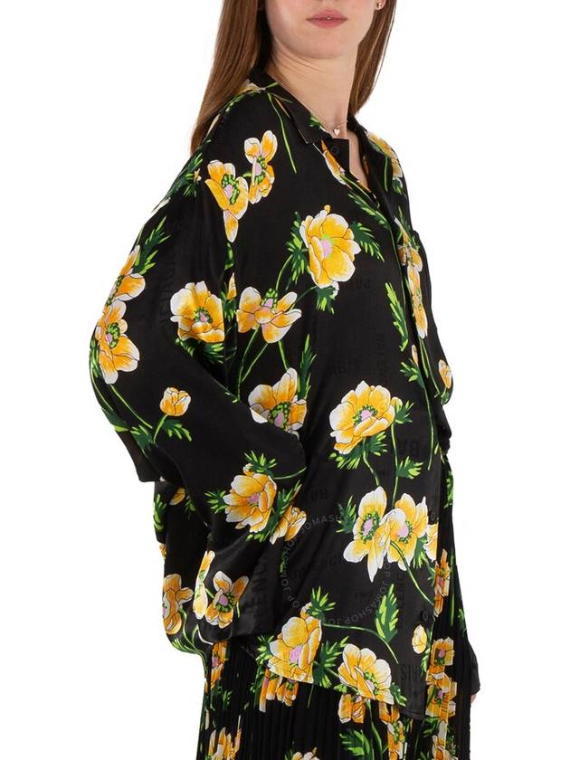 Balenciaga Shirt 681631TPL45 1361 BLACKYELLOW