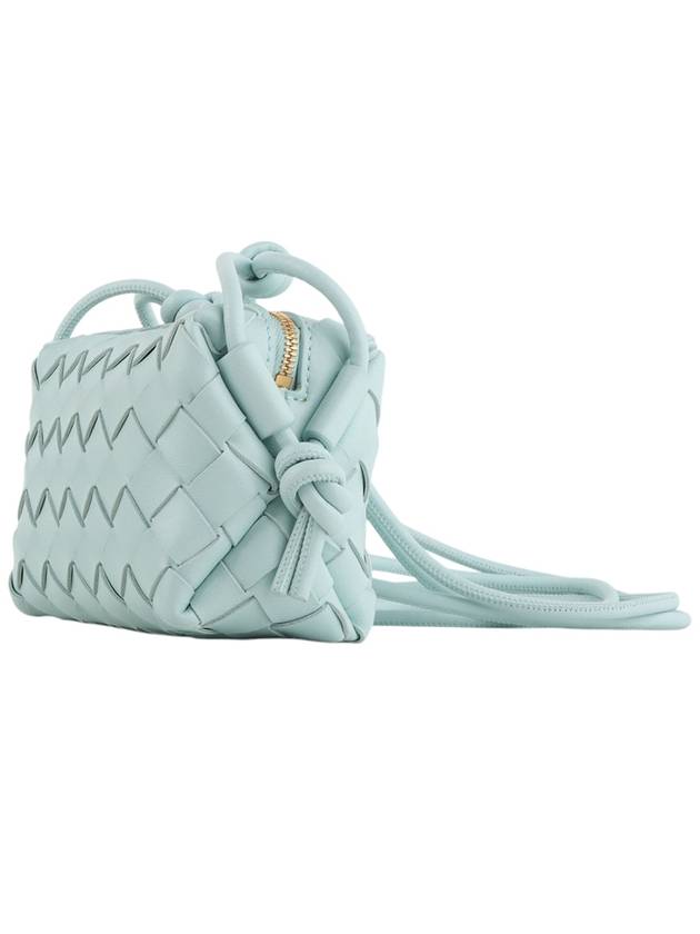 Bottega Veneta 730832 Intrecciato Candy Loop Camera Zippy Cross Bag 33981Y