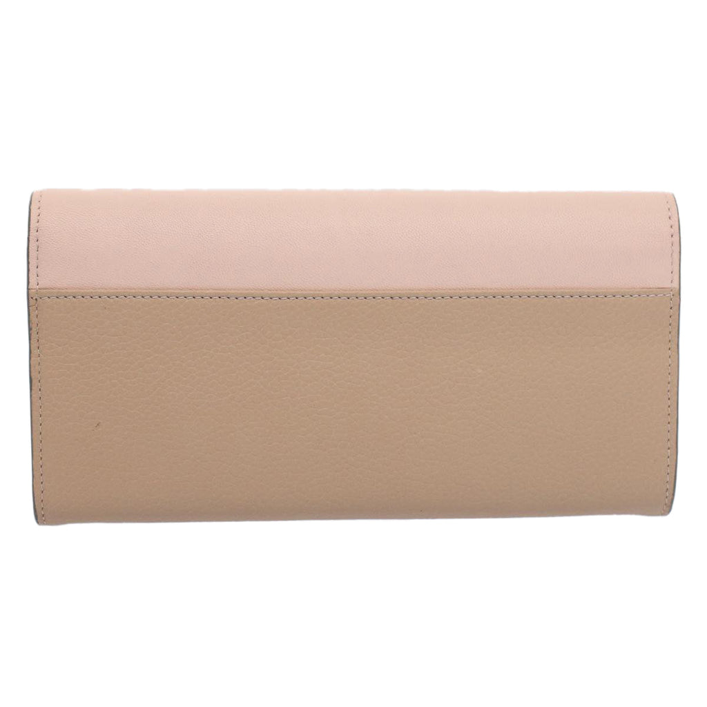 Chloe Long Wallet Leather Beige Pink 3P0171-H0Y 55677