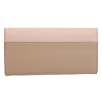 Chloe Long Wallet Leather Beige Pink 3P0171-H0Y 55677