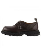 Buffalo Bossed Oblique Motif Derby Brown Dior