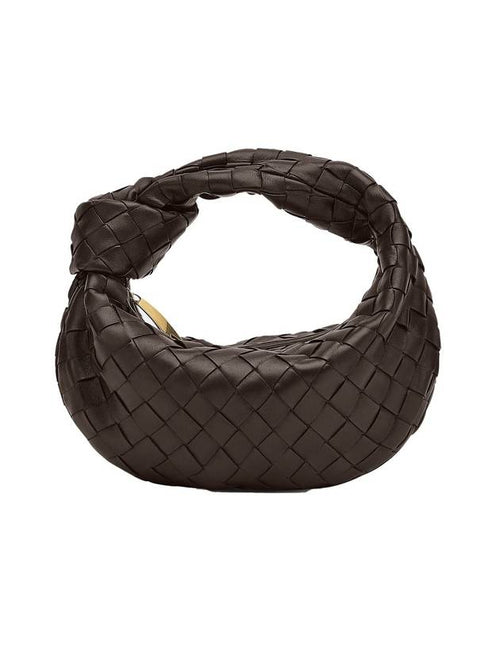 Bottega Veneta Jodie Intrecciato Small Tote Bag Brown