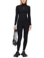 Balenciaga Active sports long sleeve neck polar black