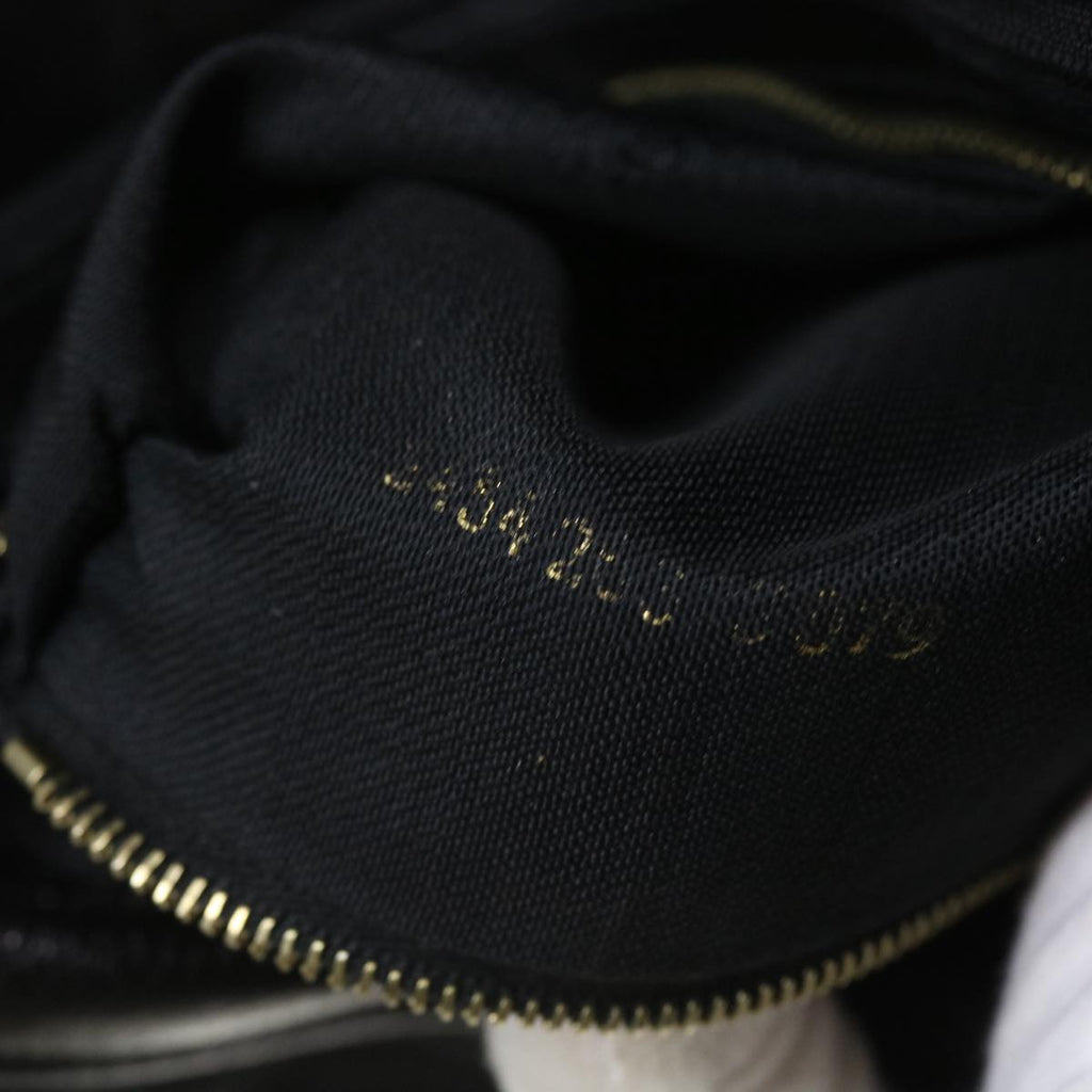 FENDI Mamma Baguette Shoulder Bag Harako leather Black55751