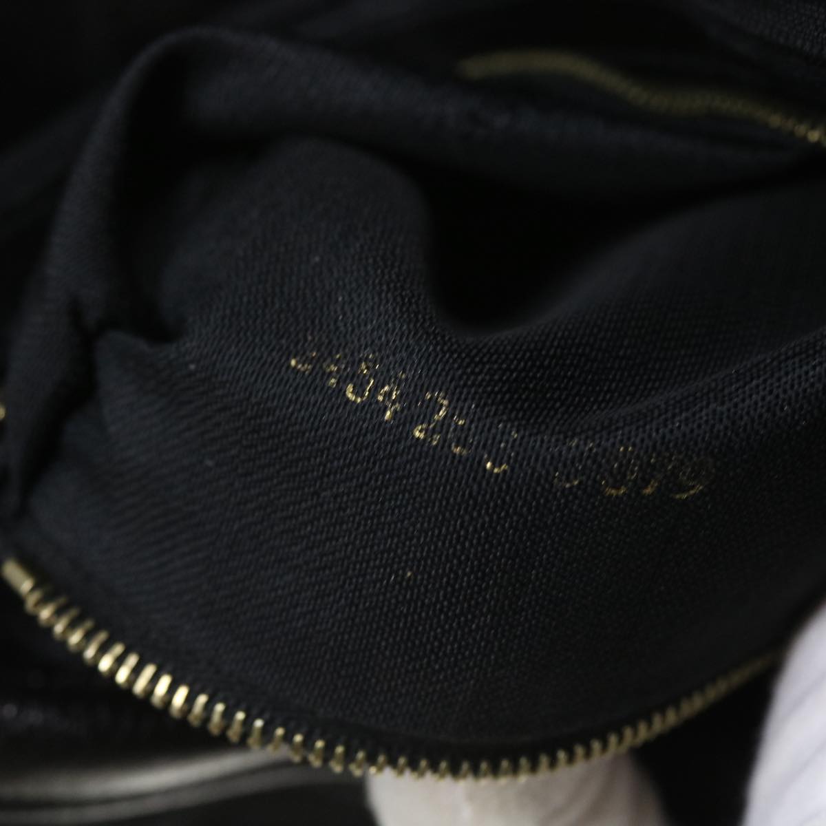 FENDI Mamma Baguette Shoulder Bag Harako leather Black55751