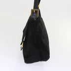 FENDI Mamma Baguette Shoulder Bag Harako leather Black55751