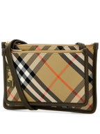 Burberry Check Cross Bag Beige