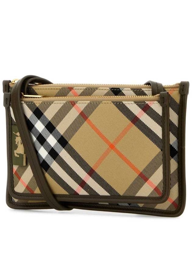 Burberry Check Cross Bag Beige