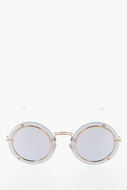 Dior Metal Frame Round Surrealist Sunglasses