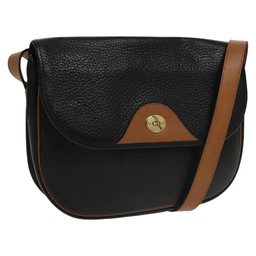 Dior  Leather Shoulder Bag (Pre-Owned)
