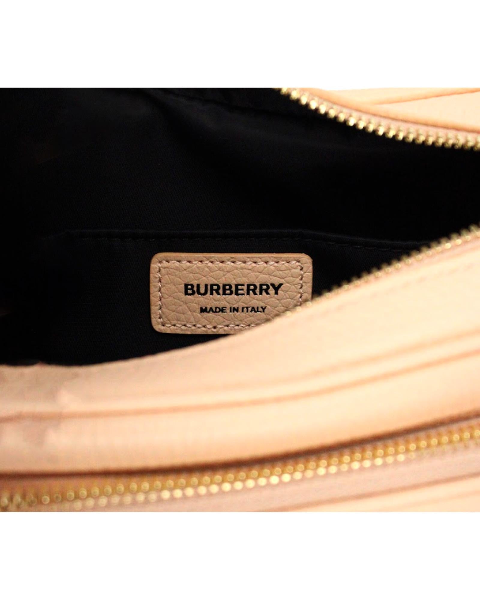 Burberry  Small Leather Belt Bag