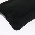 FENDI Mamma Baguette Shoulder Bag Nylon Black56301