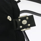 FENDI Mamma Baguette Shoulder Bag Nylon Black56301
