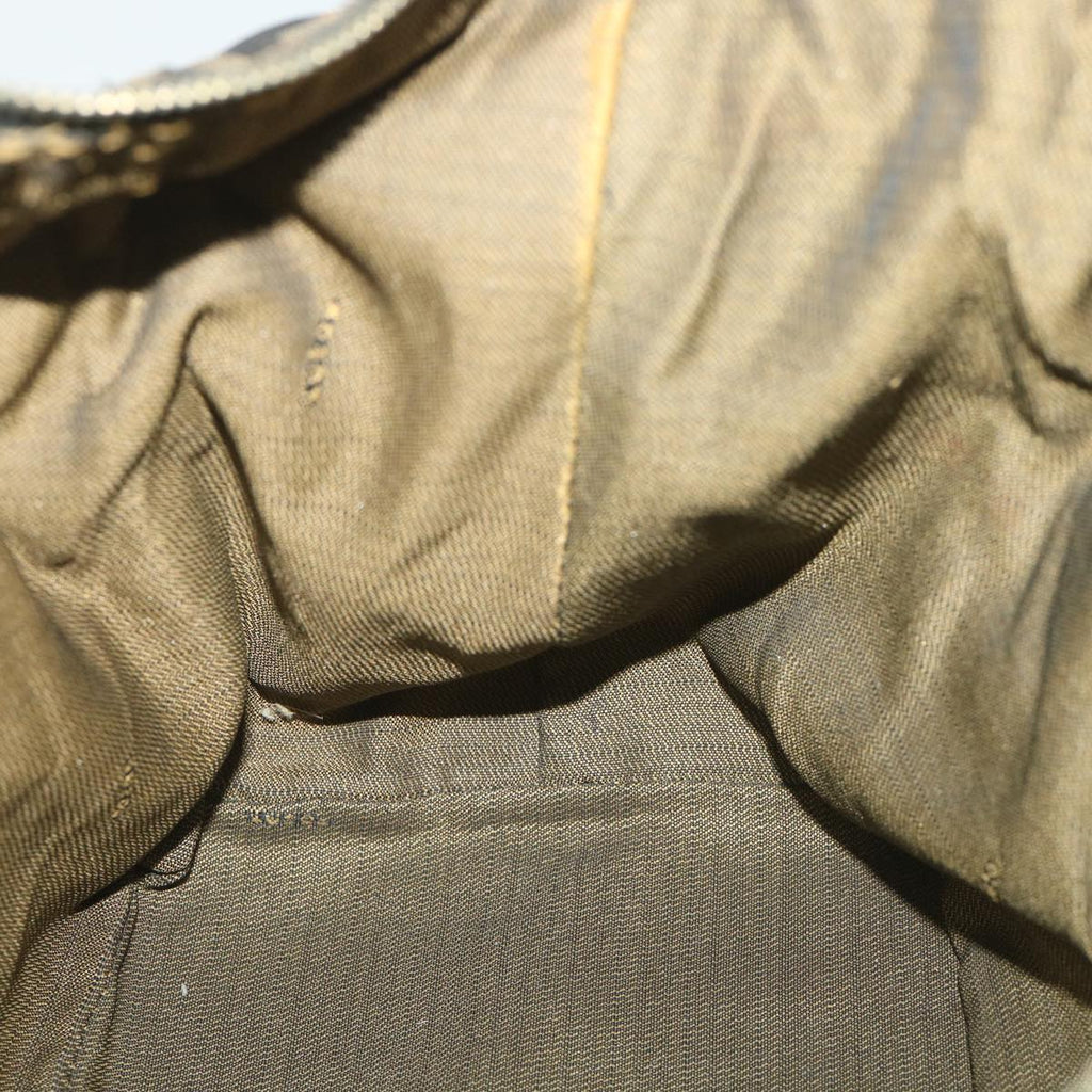 FENDI Zucca Canvas Vanity Cosmetic Pouch Black Brown56386