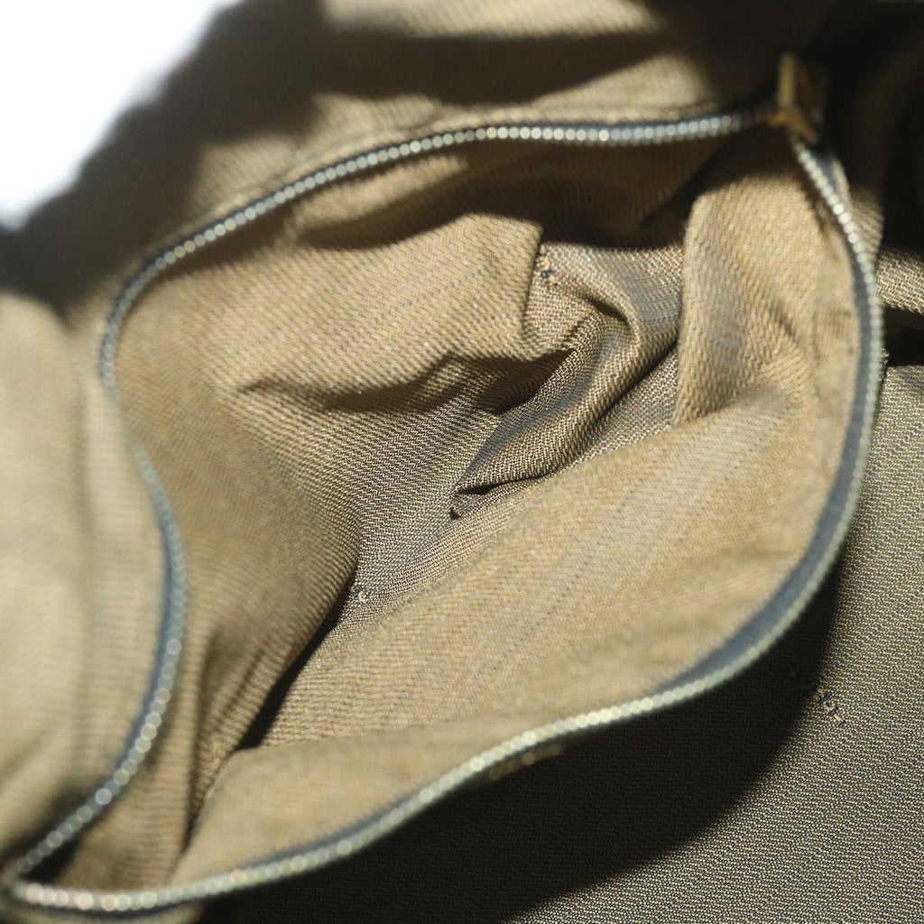 FENDI Zucca Canvas Vanity Cosmetic Pouch Black Brown56386