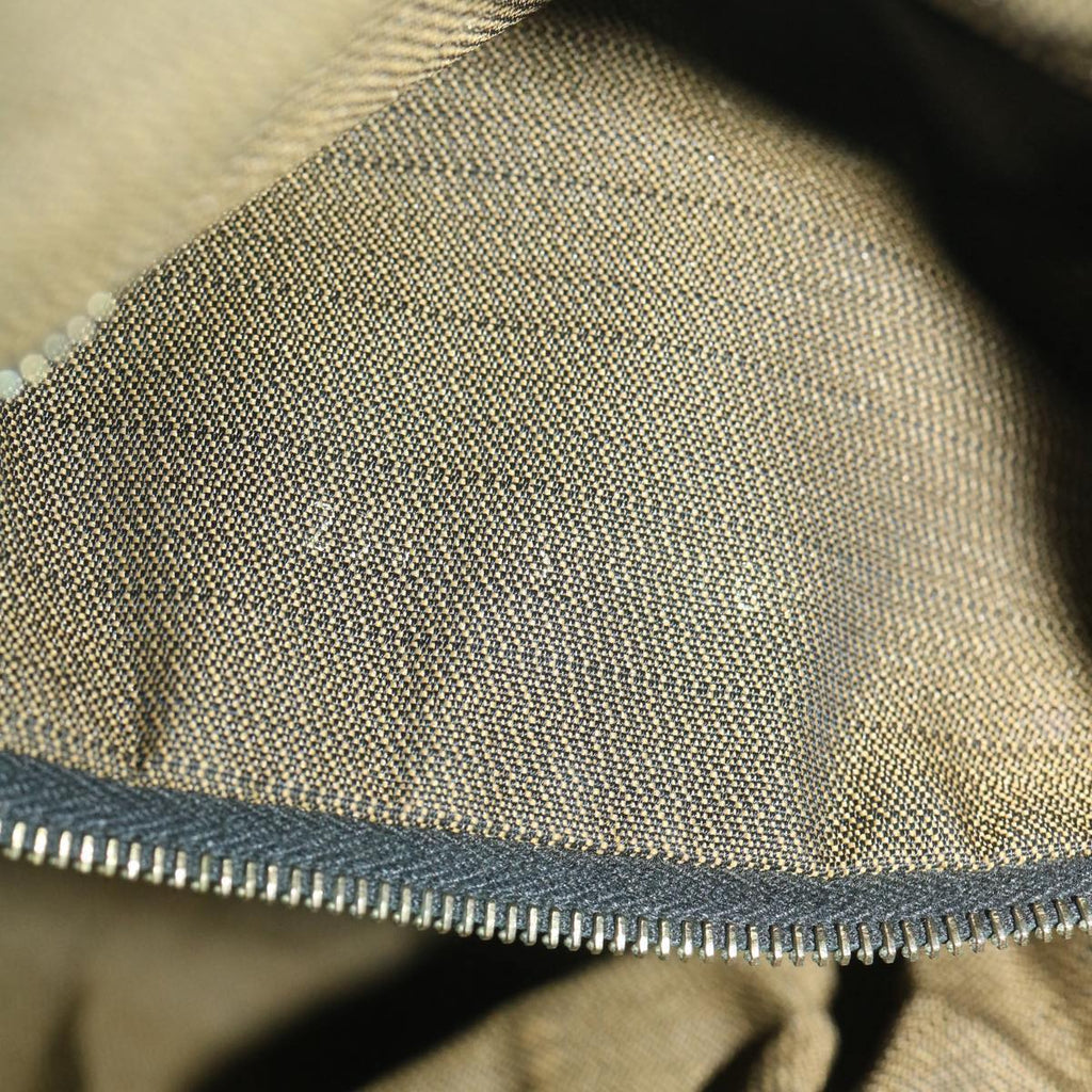 FENDI Zucca Canvas Vanity Cosmetic Pouch Black Brown56386