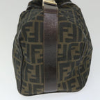 FENDI Zucca Canvas Vanity Cosmetic Pouch Black Brown56386