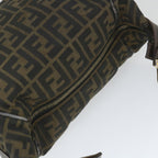 FENDI Zucca Canvas Vanity Cosmetic Pouch Black Brown56386