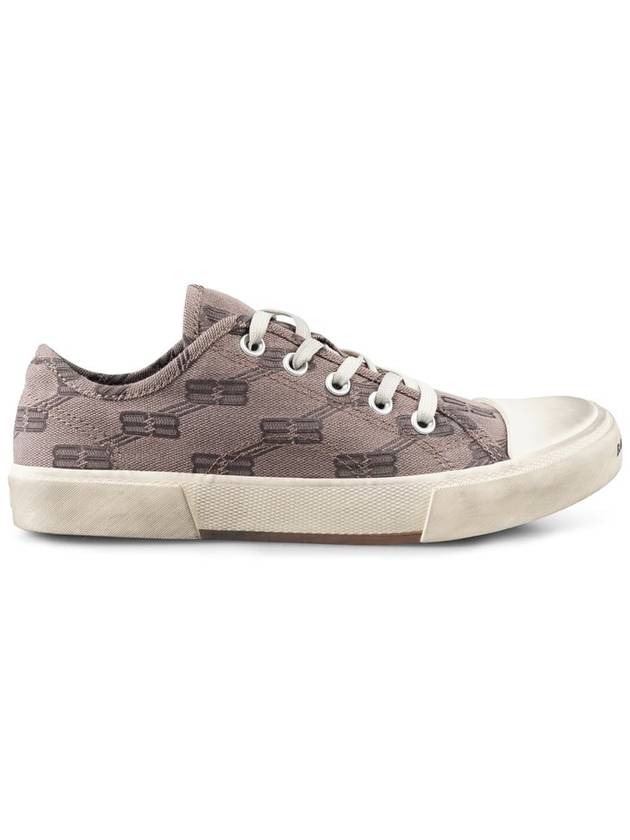Balenciaga BB Monogram Low-Top Sneakers Grey