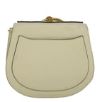 Chloe Nile Small Bracelet Shoulder Bag Leather Suede Cream 56489