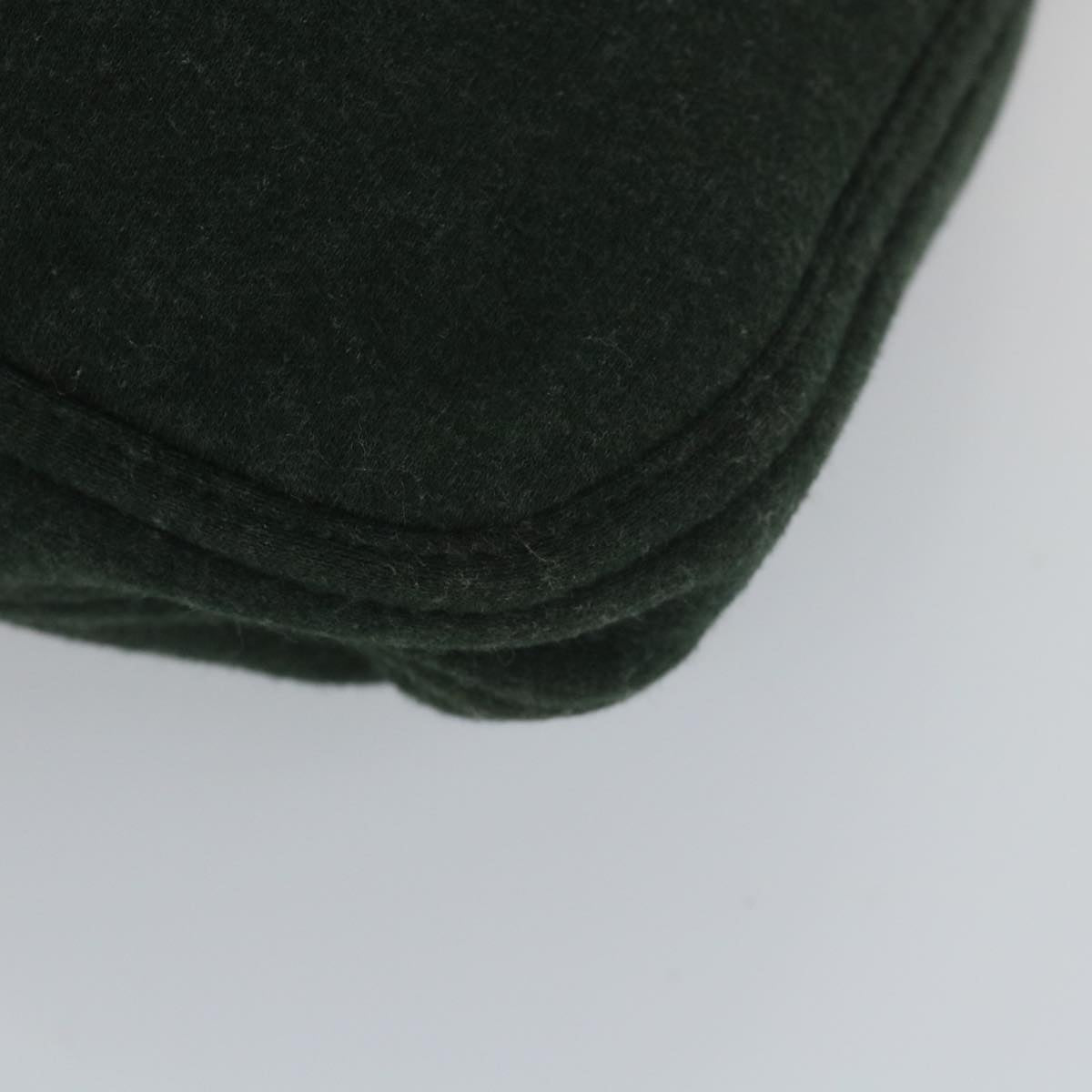 FENDI Mamma Baguette Shoulder Bag Canvas Green56490