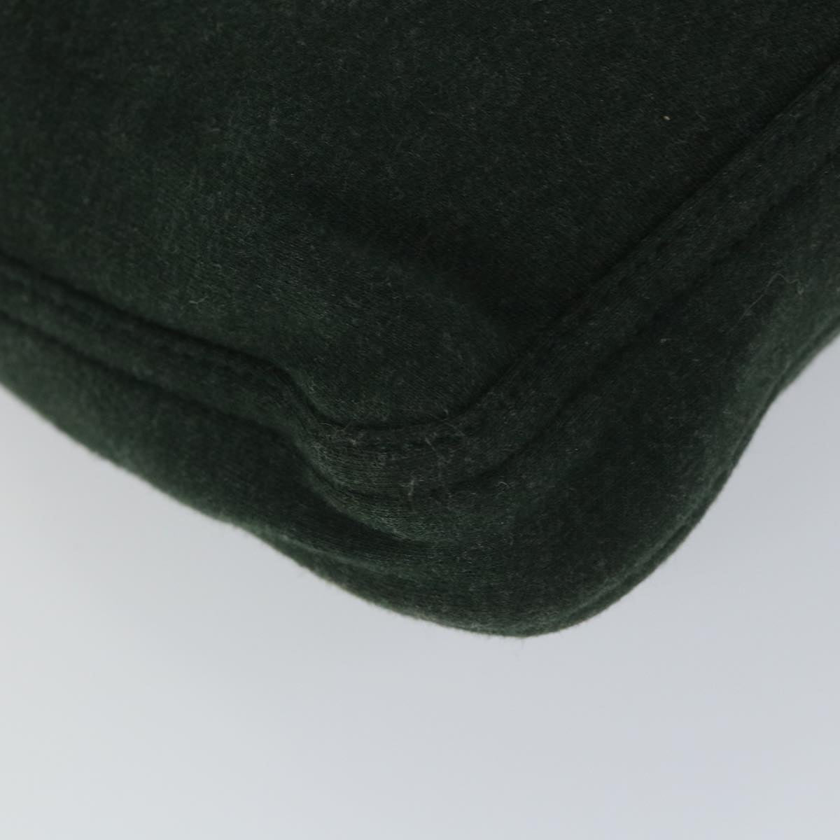 FENDI Mamma Baguette Shoulder Bag Canvas Green56490