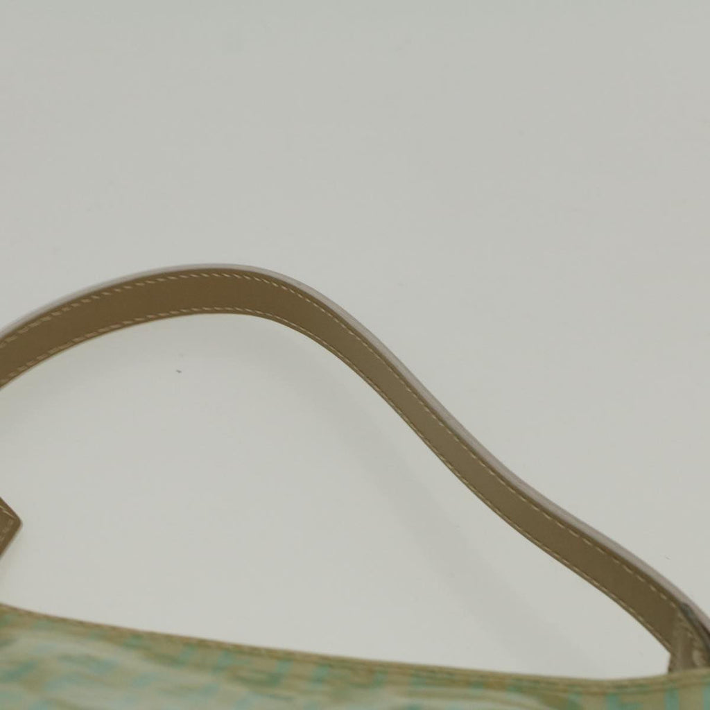 FENDI Zucchino Canvas Hand Bag Coated Canvas Light Blue56491