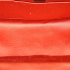 FENDI Mamma Baguette Hand Bag Leather Red56545