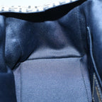 FENDI Zucchino Canvas Mamma Hand Bag Navy56578