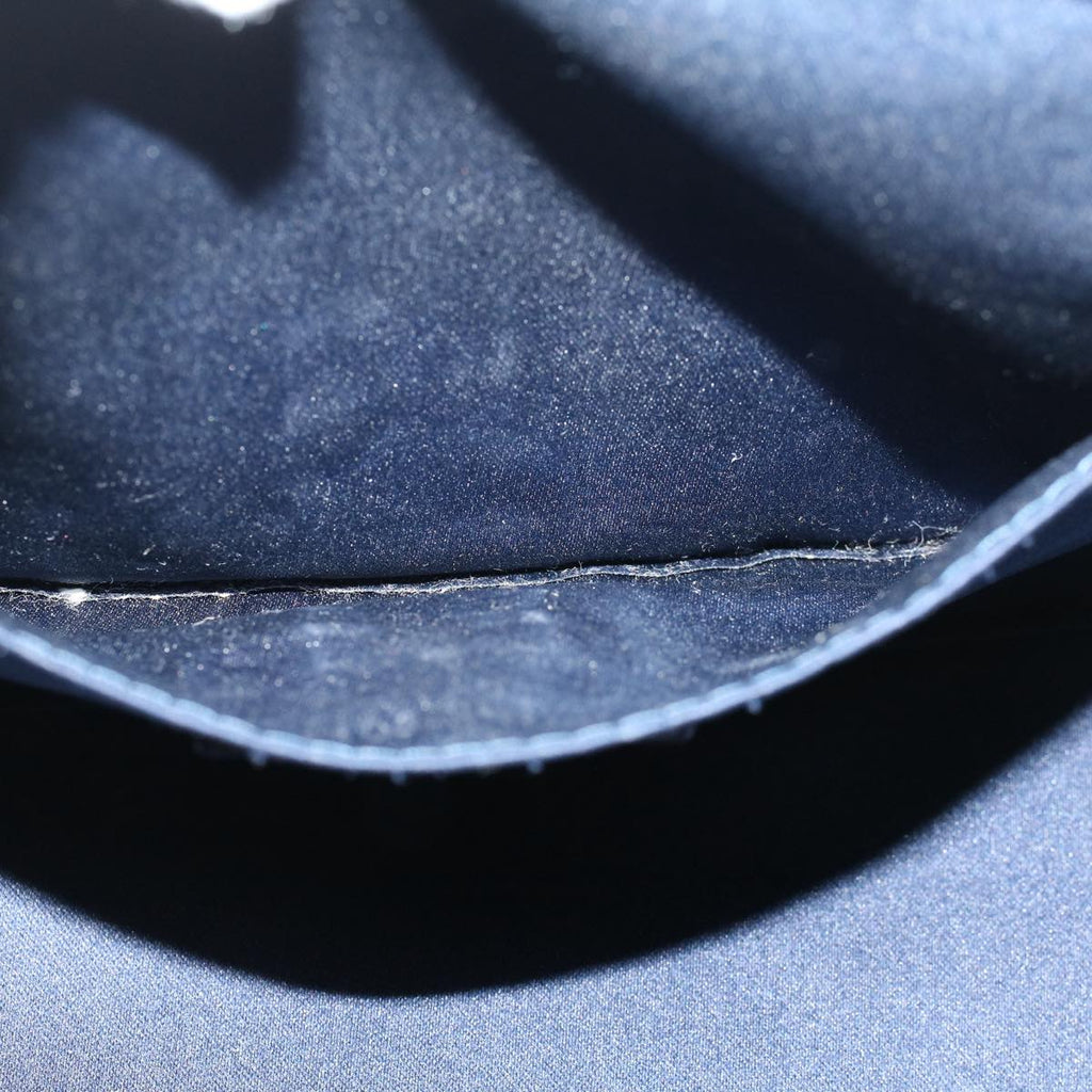 FENDI Zucchino Canvas Mamma Hand Bag Navy56578