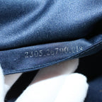 FENDI Zucchino Canvas Mamma Hand Bag Navy56578