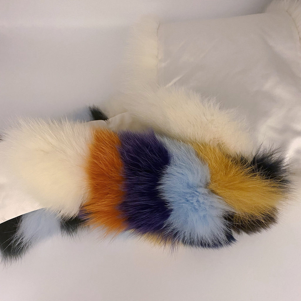 Fendi fox fur scarf