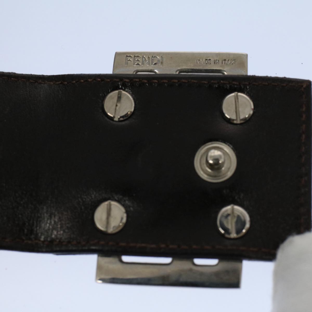 FENDI Zucca Canvas Day Planner Cover Black Brown 2289 31099 00956779