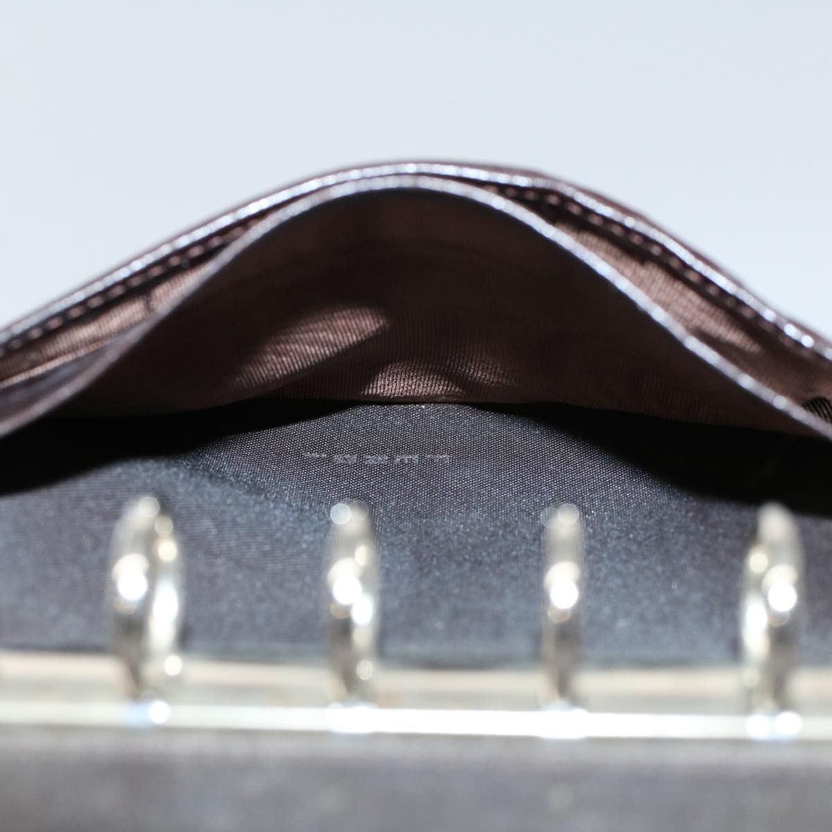 FENDI Zucca Canvas Day Planner Cover Black Brown 2289 31099 00956779