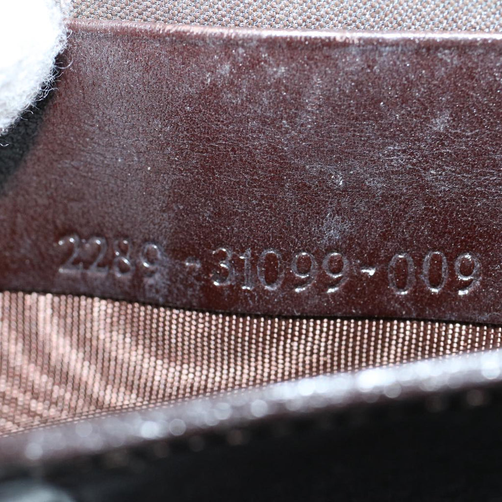 FENDI Zucca Canvas Day Planner Cover Black Brown 2289 31099 00956779