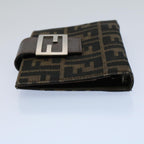 FENDI Zucca Canvas Day Planner Cover Black Brown 2289 31099 00956779