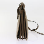 FENDI Zucchino Canvas Shoulder Bag Brown56785