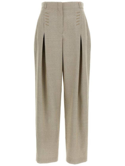 Fendi Fendi Micro Check Trousers