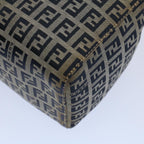 FENDI Zucchino Canvas Hand Bag Navy56963