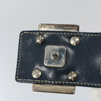FENDI Zucchino Canvas Hand Bag Navy56963