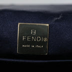FENDI Zucchino Canvas Hand Bag Navy56963