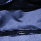 FENDI Zucchino Canvas Hand Bag Navy56963