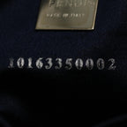 FENDI Zucchino Canvas Hand Bag Navy56963