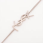 Saint Laurent  YSL logo bracelet metal silver everyd allu  store
