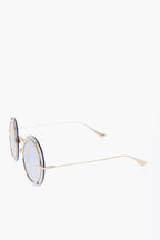 Dior Metal Frame Round Surrealist Sunglasses
