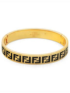 Fendi FF Logo Bracelet Gold