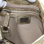 FENDI Tote Bag Leather Gold57038