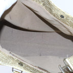 FENDI Tote Bag Leather Gold57038
