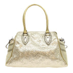 FENDI Tote Bag Leather Gold57038